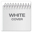 Ampad Earthwise by Ampad Recycled Reporter's Notepad, Gregg Rule, White Cover, 70 White 4 x 8 Sheets