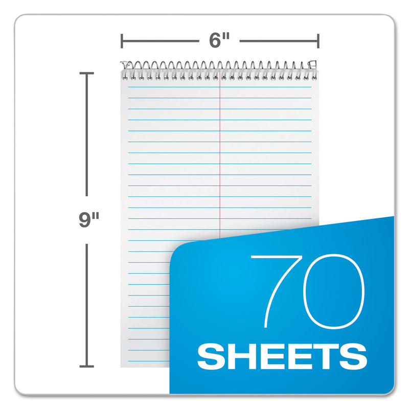 Ampad Steno Pads, Gregg Rule, Tan Cover, 70 White 6 x 9 Sheets