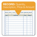 Adams Carbonless Sales Order Book, Three-Part Carbonless, 3.25 x 7.13, 50 Forms