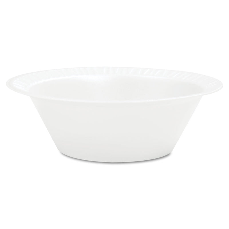 Dart Concorde Foam Bowl, 10, 12 oz, White, 125/Pack, 8 Packs/Carton