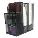 Mind Reader Organizer Coffee Condiment Organizer, 12.2 x 12 x 6, Black