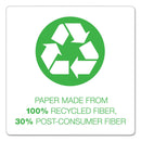 Pendaflex Earthwise by Pendaflex Recycled File Pockets, 3.5" Expansion, Letter Size, Red Fiber