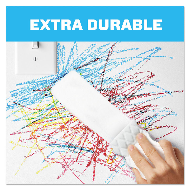 Mr. Clean Magic Eraser Extra Durable, 4.6 x 2.4, 0.7" Thick, 4/Box