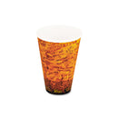 Dart Fusion Escape Foam Hot/Cold Cups, 16 oz, Brown/Black, 1,000/Carton