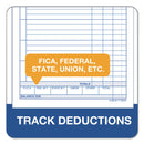 TOPS Weekly Employee Time Cards, One Side, 4.25 x 6.75, 100/Pack