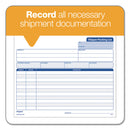 TOPS Snap-Off Shipper/Packing List, Three-Part Carbonless, 8.5 x 7, 1/Page, 50 Forms