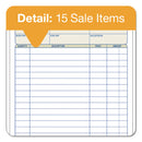 TOPS Sales Order Book, Two-Part Carbonless, 5.56 x 7.94, 1/Page, 50 Forms