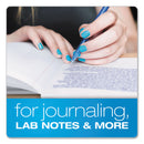 TOPS Composition Book, Wide/Legal Rule, Black Marble Cover, 9.75 x 7.5, 100 Sheets