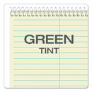 TOPS Gregg Steno Pads, Gregg Rule, 80 Green-Tint 6 x 9 Sheets