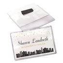 Avery Magnetic Style Name Badge Kit, Horizontal, 4" x 3", White, 48/Pack