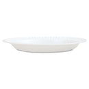Dart Concorde Foam Plate, 6" dia, White, 1,000/Carton