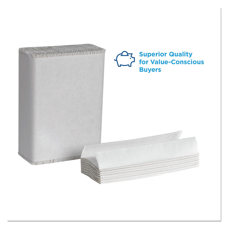 Georgia Pacific Pacific Blue Select C-Fold Paper Towel, 10.1 x 10.1, White, 200/Pack, 12 Packs/Carton