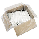 Dart Style Setter Mediumweight Plastic Knives, White, 1000/Carton