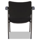 Alera IV Series Guest Chairs, Fabric Back/Seat, 24.8" x 22.83" x 32.28", Black, 2/Carton