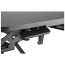 Alera AdaptivErgo Two-Tier Sit-Stand Lifting Workstation, 31.5" x 26.13" x 4.33" to 19.88", Black