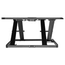 Alera AdaptivErgo Ultra-Slim Sit-Stand Desk, 31.33" x 21.63" x 1.5" to 16", Black