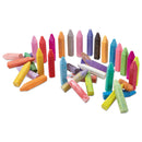 Crayola Ultimate Sidewalk Chalk, 4" x 0.5" Diameter, 60 Assorted Colors, 64/Set