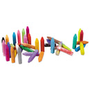 Crayola Ultimate Sidewalk Chalk, 4" x 0.5" Diameter, 60 Assorted Colors, 64/Set