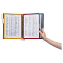 Durable VARIO Wall Reference System, 5 Panels, Letter, Asst. Borders and Panels