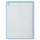 Durable SHERPA Style Desk-Mount Reference System, 10 Panel, 20 Sheet Capacity, Blue/Gray