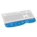 Fellowes Gel Keyboard Palm Support, 18.25 x 3.37, Blue