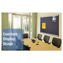 Quartet Prestige Plus Magnetic Fabric Bulletin Board, 48 x 36, Aluminum Frame