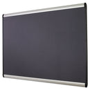 Quartet Prestige Plus Magnetic Fabric Bulletin Board, 48 x 36, Aluminum Frame