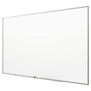 Quartet Fusion Nano-Clean Magnetic Whiteboard, 48 x 36, Silver Frame