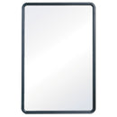 Quartet Contour Dry-Erase Board, Melamine, 48 x 36, White Surface, Black Frame