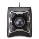 Kensington Expert Mouse Trackball, USB 2.0, Left/Right Hand Use, Black/Silver