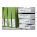 DYMO D1 Durable Labels, 0.5" x 23 ft, White, 6/Pack