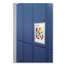 Durable DURAFRAME Magnetic Sign Holder, 8.5 x 11, Silver Frame, 2/Pack