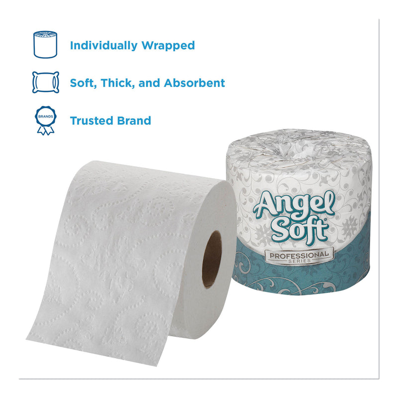 Georgia Pacific Angel Soft ps Premium Bathroom Tissue, Septic Safe, 2-Ply, White, 450 Sheets/Roll, 20 Rolls/Carton