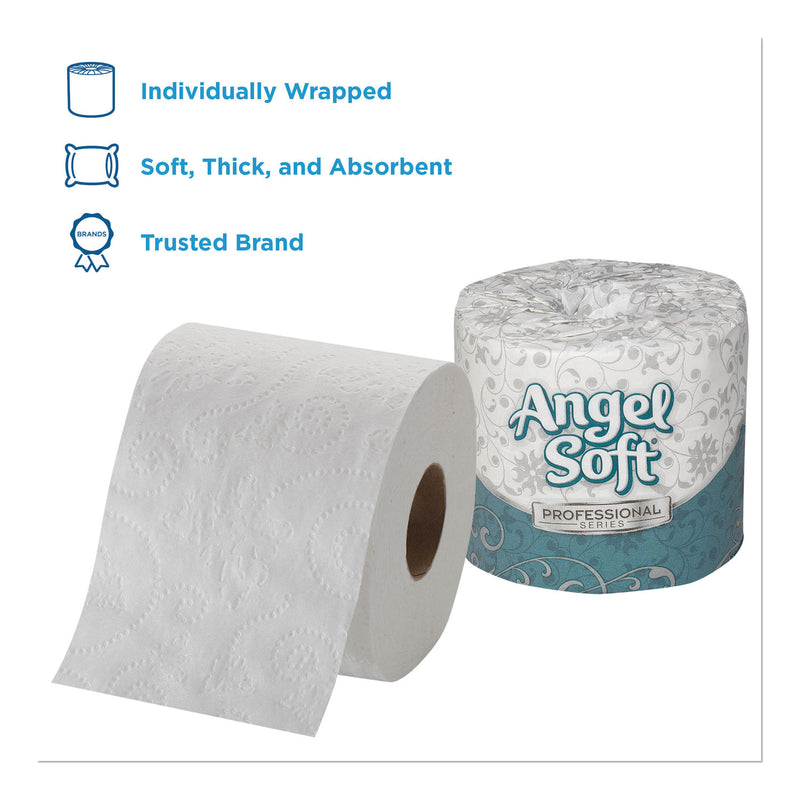 Georgia Pacific Angel Soft ps Premium Bathroom Tissue, Septic Safe, 2-Ply, White, 450 Sheets/Roll, 40 Rolls/Carton