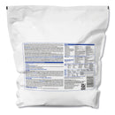 Clorox VersaSure Cleaner Disinfectant Wipes, 1-Ply, 12 x 12, White, 110/Pouch