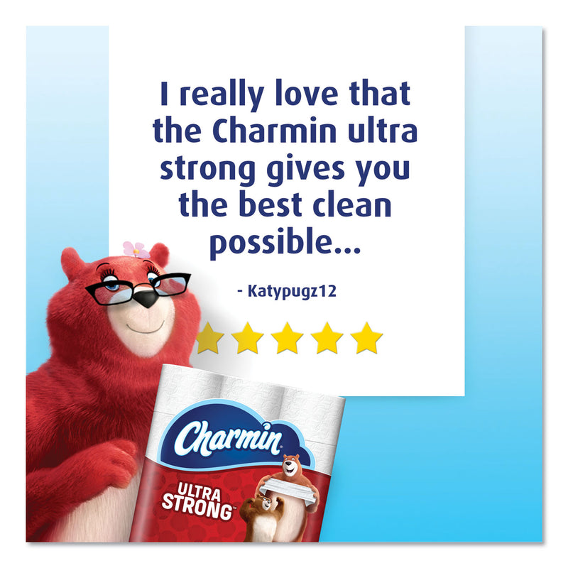 Charmin Ultra Strong Bathroom Tissue, Septic Safe, 2-Ply, White, 264 Sheet/Roll, 12/Pack, 4 Packs/Carton