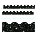 TREND Terrific Trimmers Sparkle Border, 2.75" x 32 ft, Black