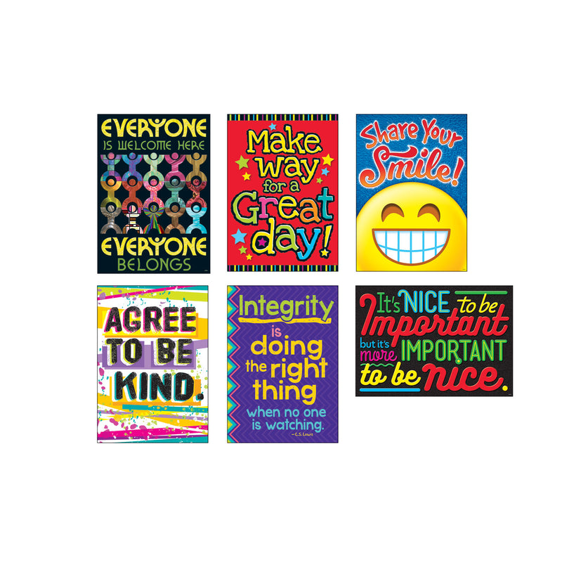 TREND ARGUS Poster Combo Pack, "Kindness Matters", 13.38 x 19