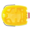 Rubbermaid WaveBrake 2.0 Bucket, 8.75 gal, Plastic, Yellow