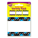 TREND Terrific Labels, 2.5 x 3, 4 Assorted Designs/Colors, 36 Labels/Pack