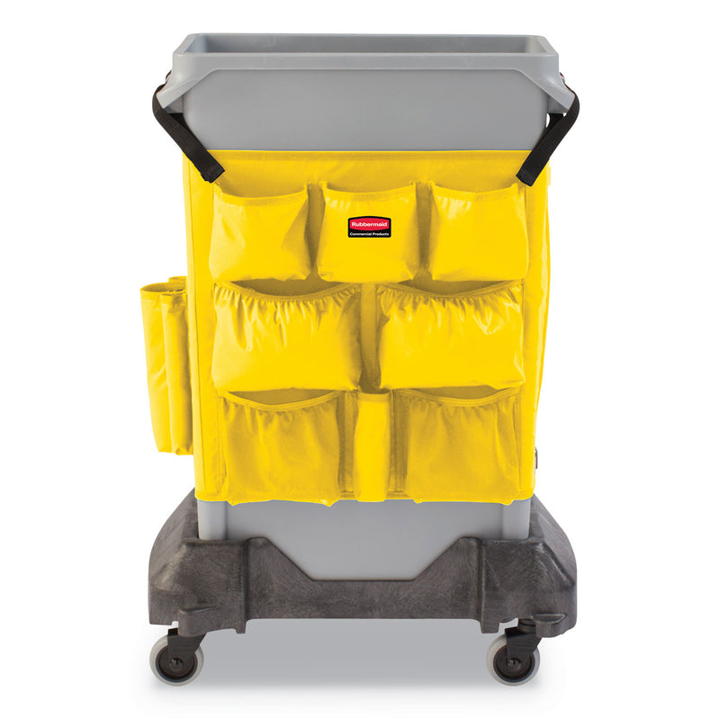 Rubbermaid Slim Jim Caddy Bag, 19 Compartments, 10.25 x 19, Yellow