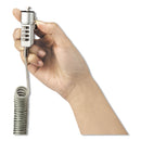 Innovera Compact Combination Laptop Lock, 6 ft Steel Cable