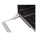 Innovera Compact Combination Laptop Lock, 6 ft Steel Cable