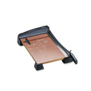 X-ACTO Heavy-Duty Wood Base Guillotine Trimmer, 15 Sheets, 18" Cut Length, 12 x 18