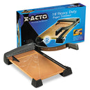 X-ACTO Heavy-Duty Wood Base Guillotine Trimmer, 15 Sheets, 18" Cut Length, 12 x 18