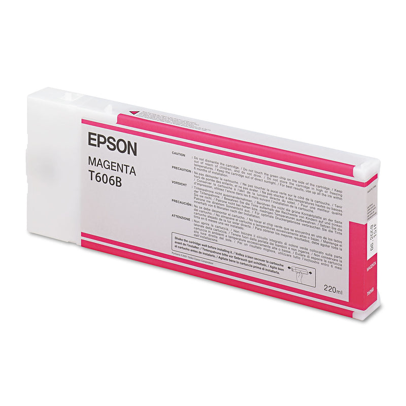 Epson T606B00 Ink, Magenta
