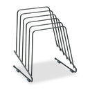 Fellowes Wire Step File II, 5 Sections, Letter to Legal Size Files, 7.25" x 6" x 8.25", Black