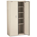 FireKing Storage Cabinet, 36w x 19 1/4d x 72h, UL Listed 350 Degree, Parchment
