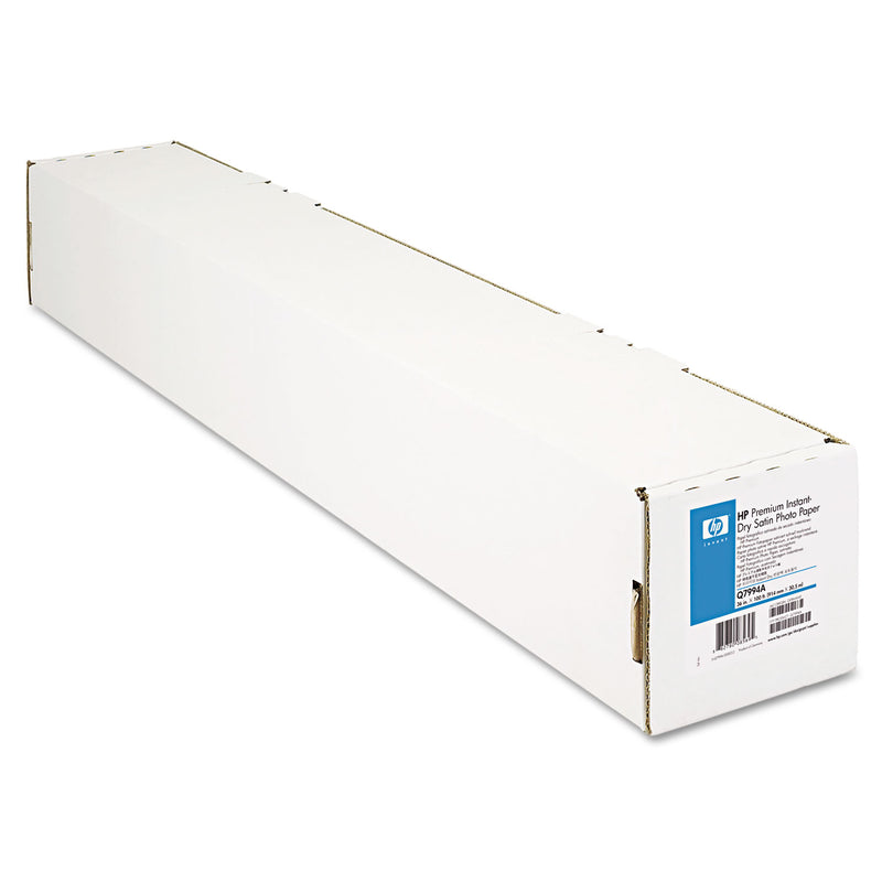 HP Premium Instant-Dry Photo Paper, 10.3 mil, 36" x 100 ft, Satin White