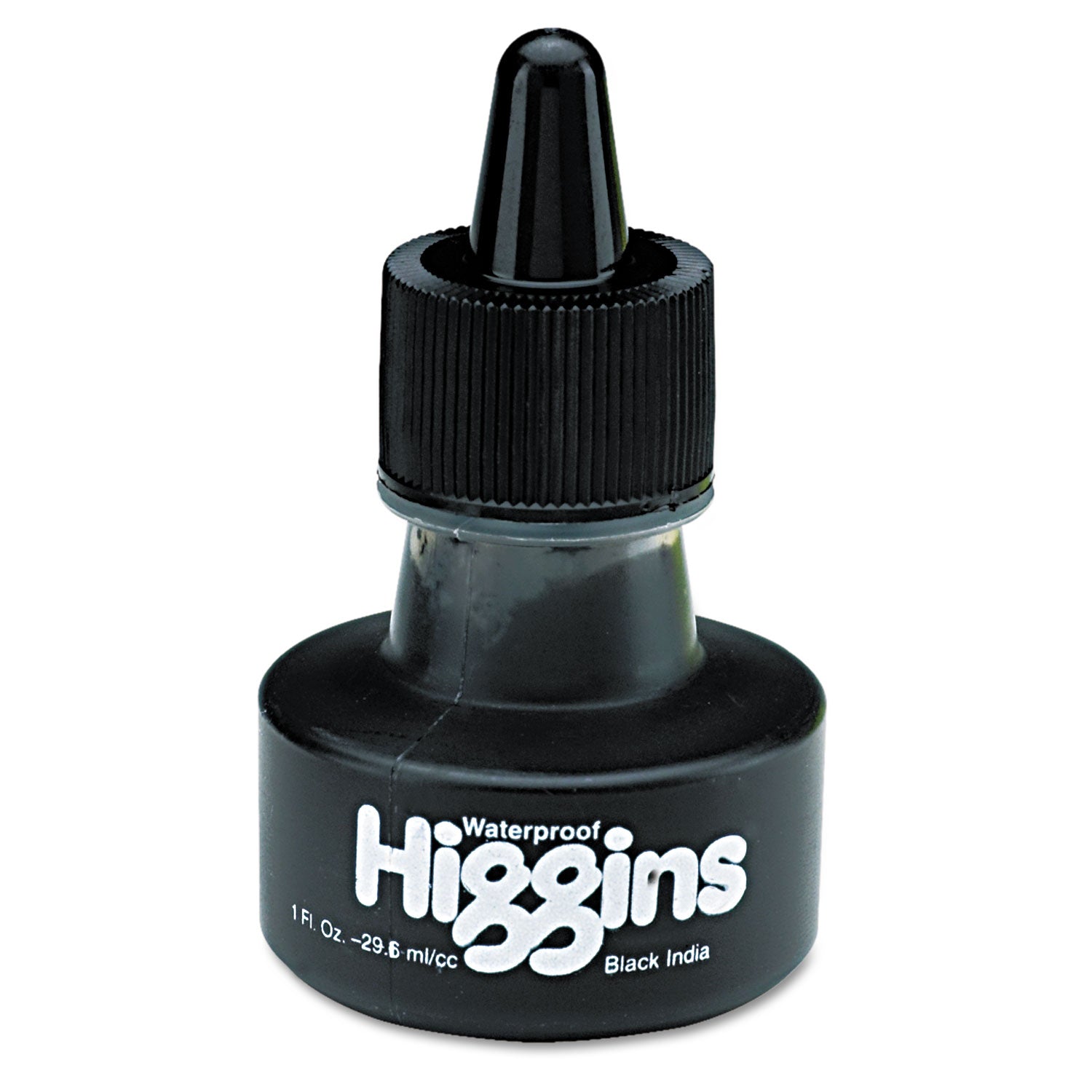 Waterproof Pigmented Drawing Ink, 1 oz Bottle, Black by Higgins HIG44201
